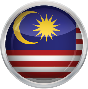 icône du drapeau Malaisien