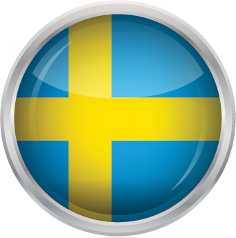 icône drapeau Suédois
