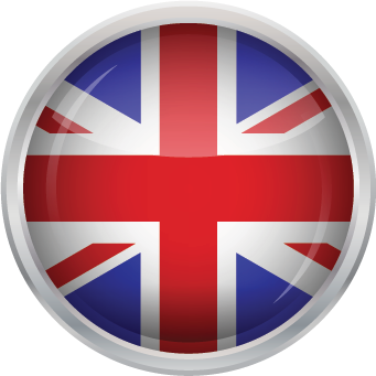 Drapeau de l'icône Royaume-Uni